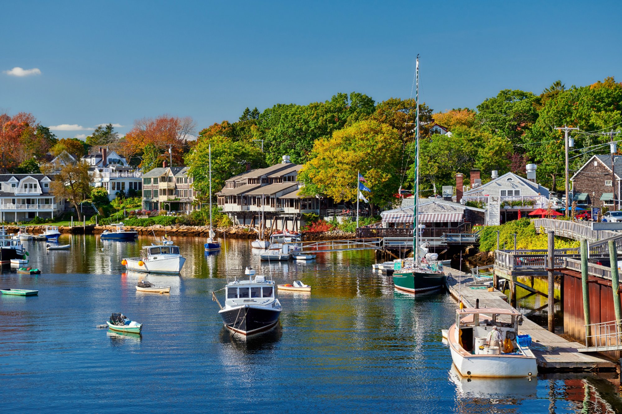 Ogunquit Boats Harbor in Maine