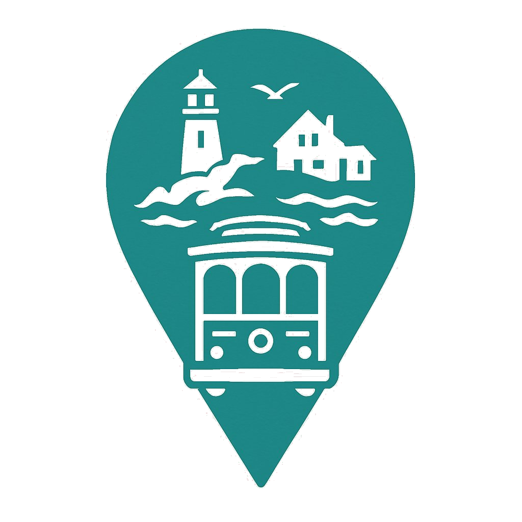 Ogunquit Trolley Map Logo
